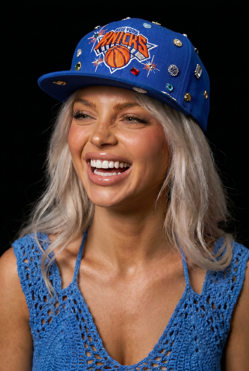 NY KNICKS "MONTANA" BLUE 01