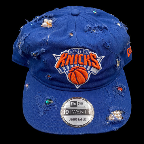 NY KNICKS - BLUE DISTRESSED