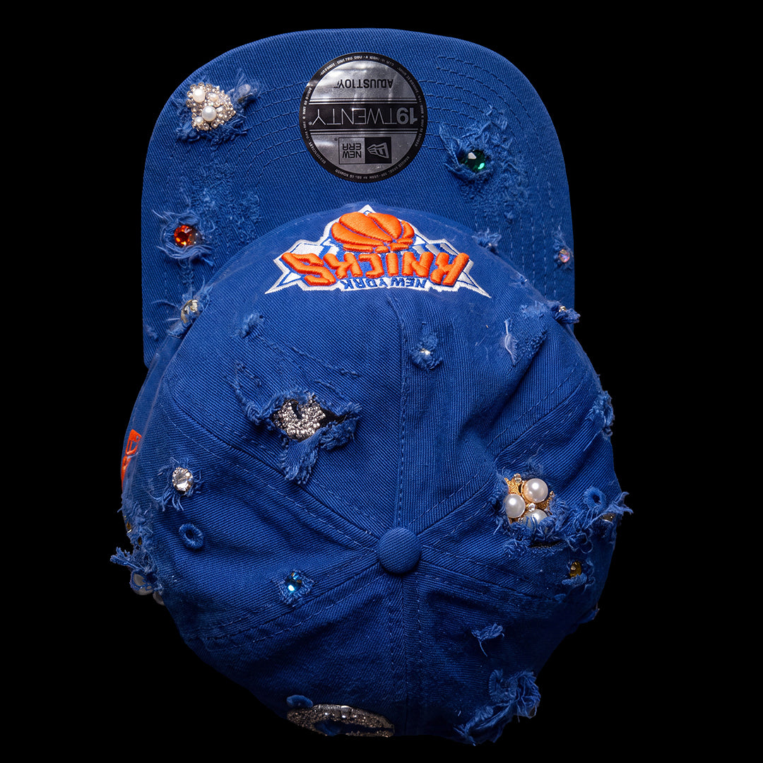 NY KNICKS - BLUE DISTRESSED