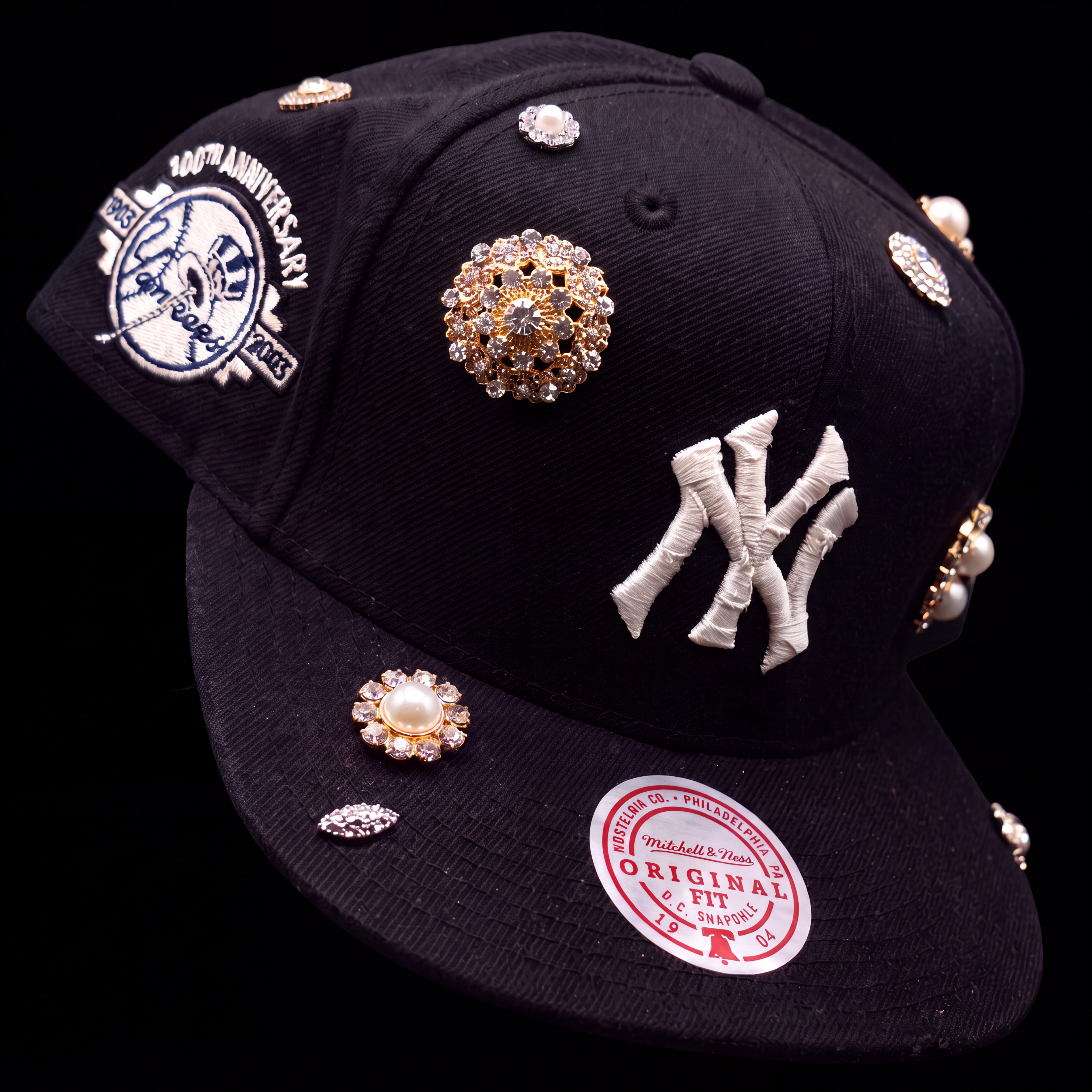 NY YANKEES - BLACK LEATHER 02